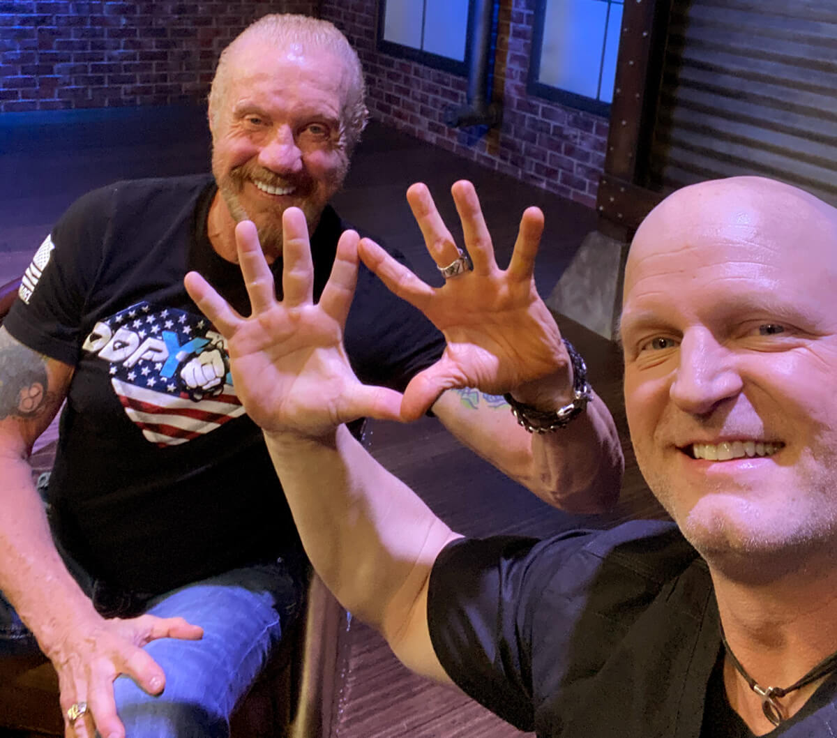 Dr. Asa Andrew and WWE Hall of Fame Legend Diamond Dallas Dr. Asa Andrew and WWE Hall of Fame Legend Diamond Dallas